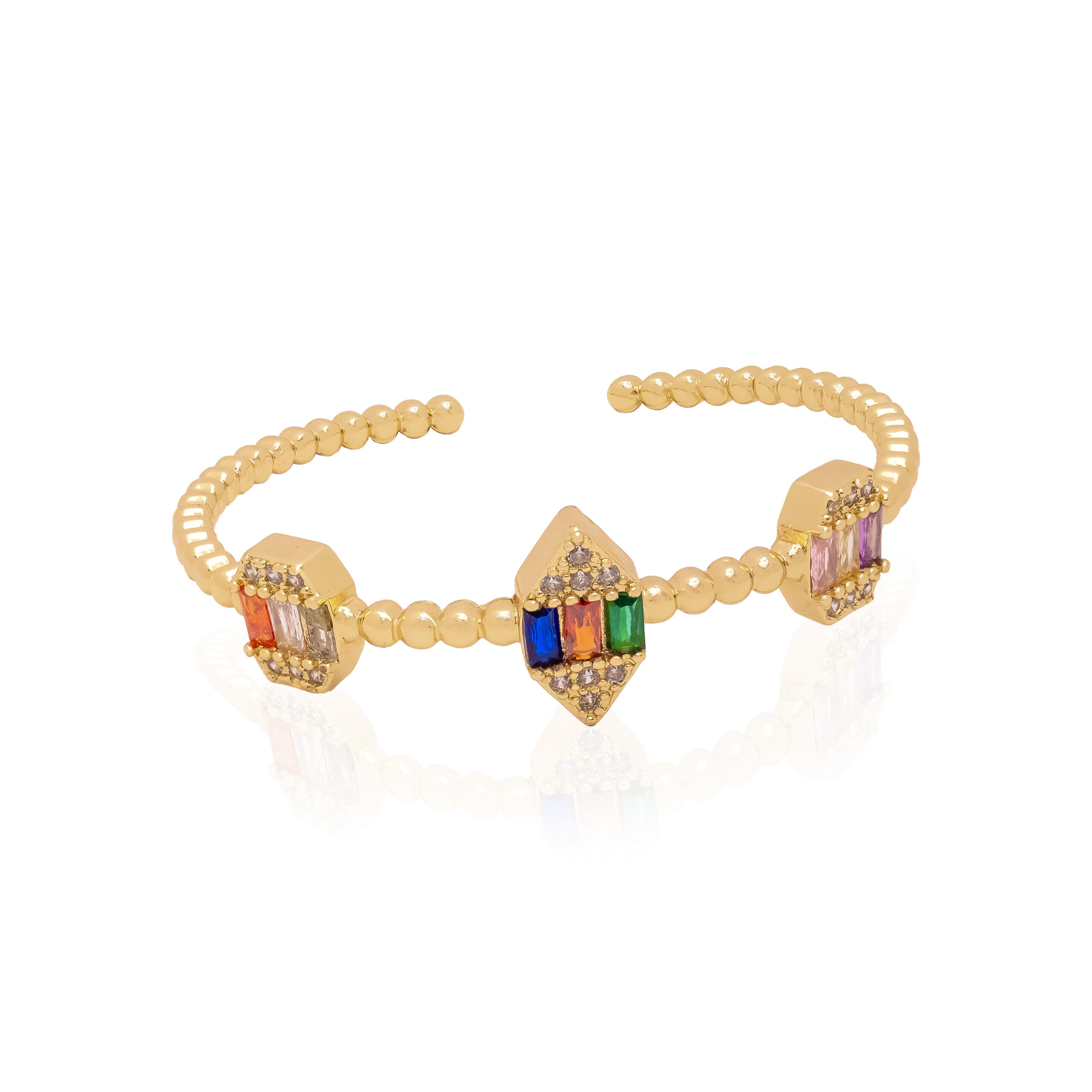 Azure Baguette Bracelet - Image 3