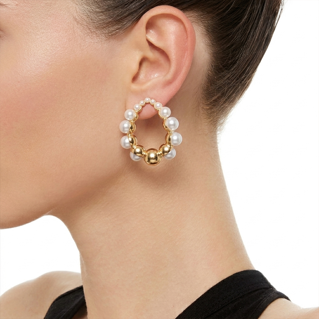 Halo Stud Earrings