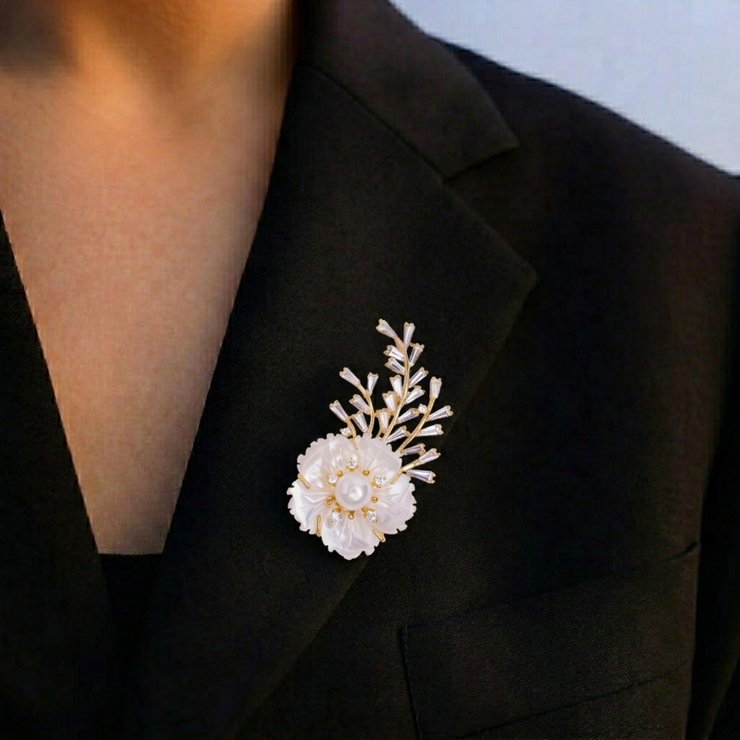 Bloom Spray Brooch - Image 3