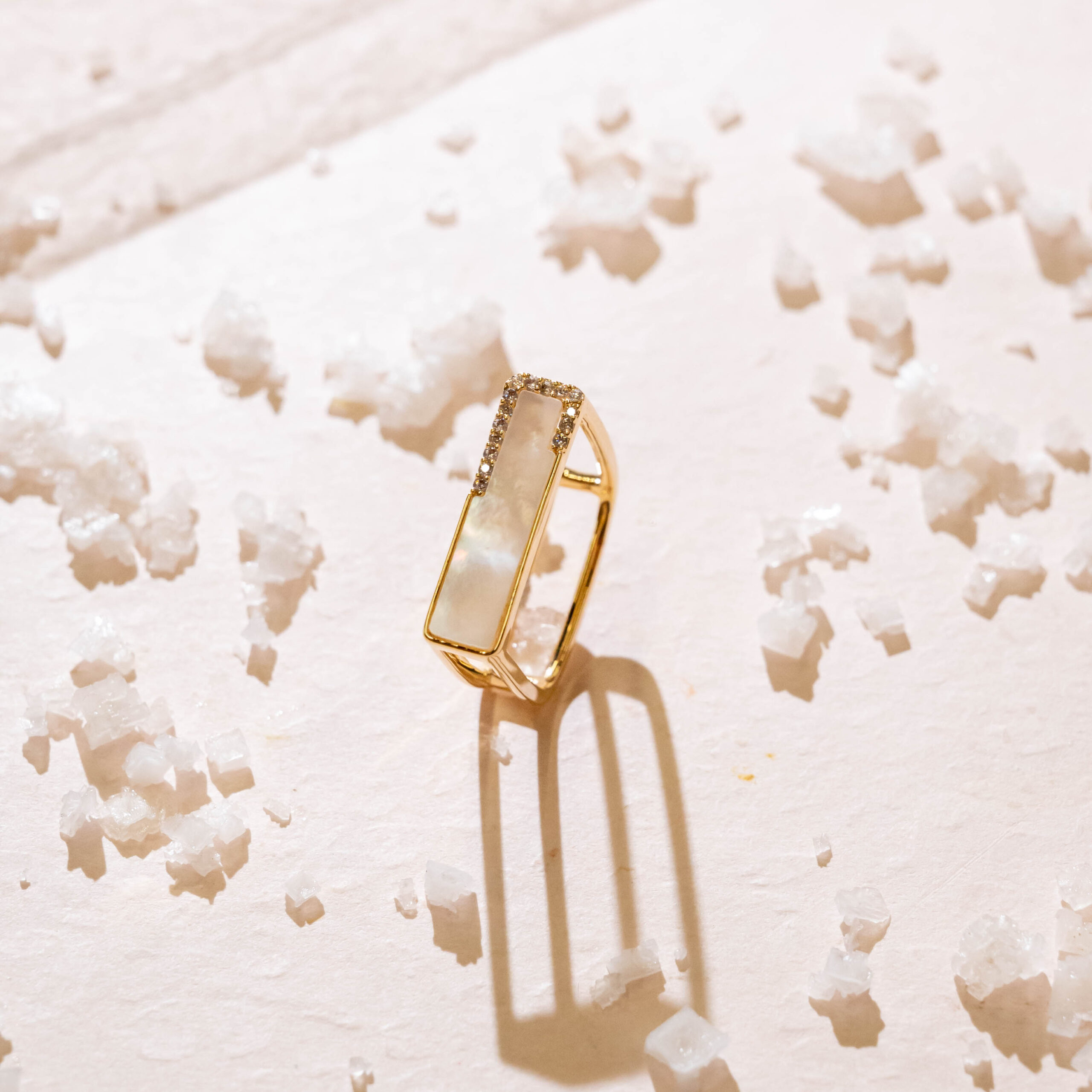 Geometric Opulence Ring